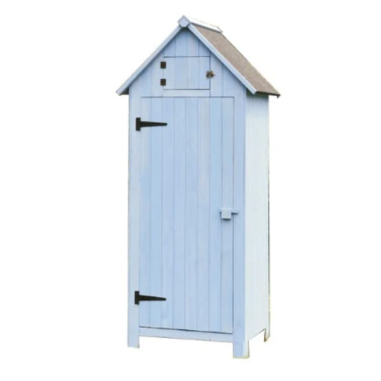 Armoire de jardin bois L77 H179 cm Ep. 10 mm Jardiland